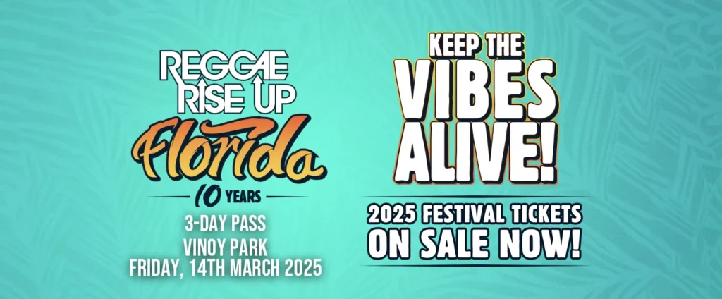 Reggae Rise Up Florida - 3 Day Pass at Vinoy Park