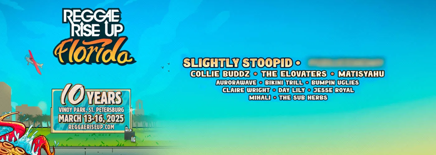 Reggae Rise Up Florida: Slightly Stoopid, Collie Buddz &amp; The Elovaters &#8211; Friday